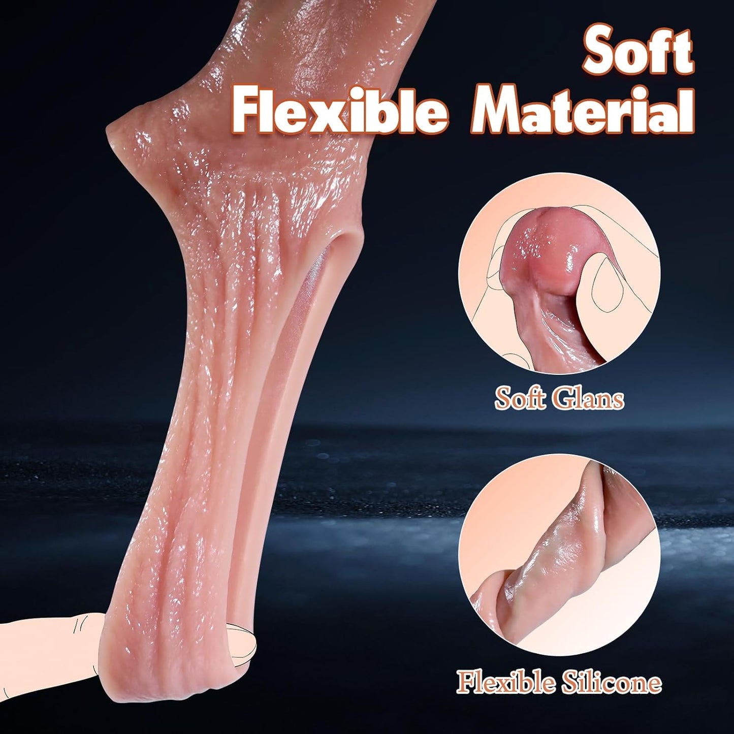 Dildo Silicone Extension TH Shop