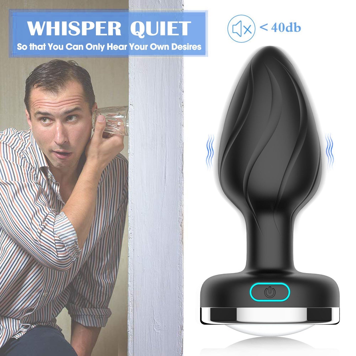 WhisperVibe App Control Anal Vibrator TH Shop