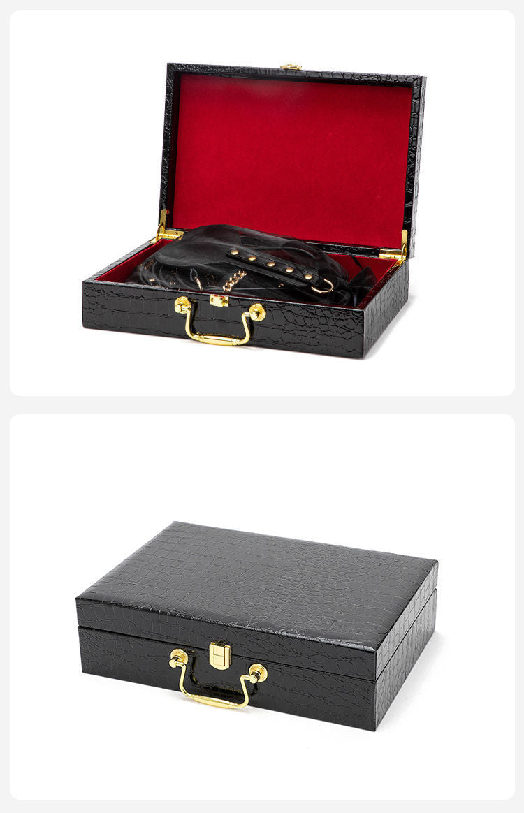 Premium Leather Spanking Paddle – Discreet, Durable, and Adjustable TH Shop