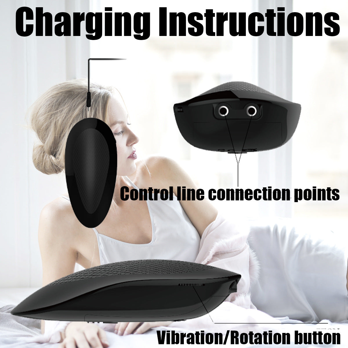 Black Strap-On Dildo with Remote TH Shop