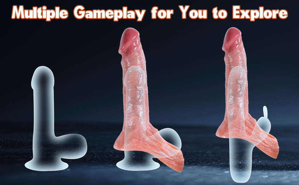 Dildo Silicone Extension TH Shop