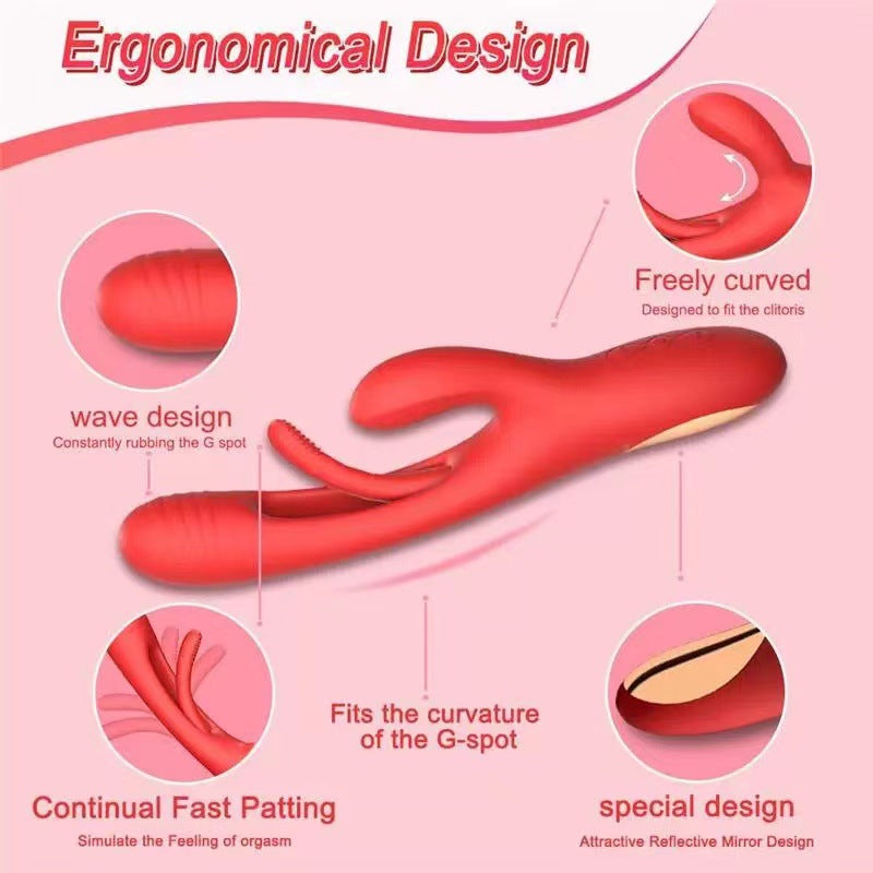 Crimson Bliss 3-in-1 Vibrator TH Shop