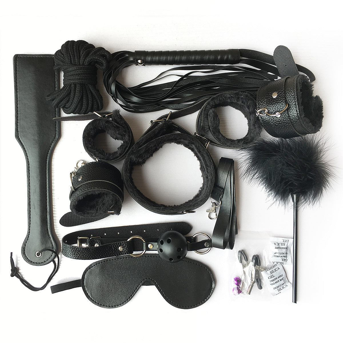 Ultimate 8-Piece Bondage Kit – Dream Toys Restraint & BDSM Set for Couples TH Shop