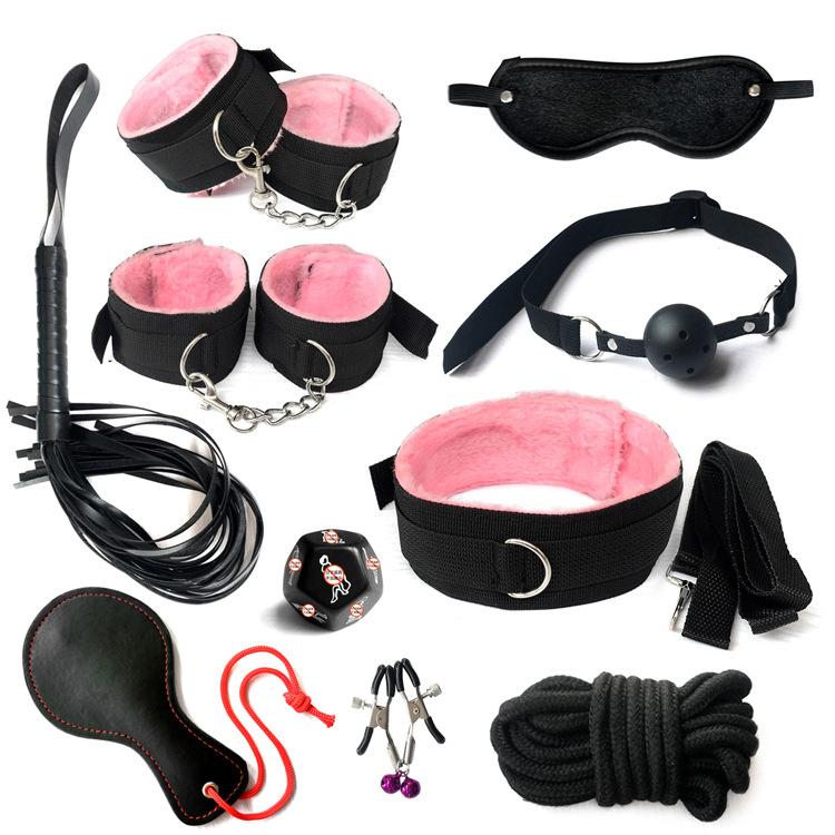 Soft Padded Bondage Cuff Set – Adjustable Wrist & Ankle Restraints for Couples TH Shop